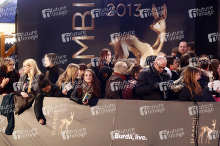 Am roten Teppich beim Bambi 2013