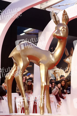 Am roten Teppich beim Bambi 2013