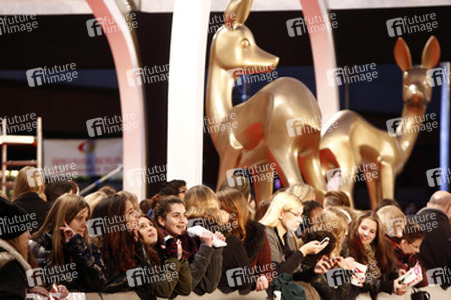 Am roten Teppich beim Bambi 2013