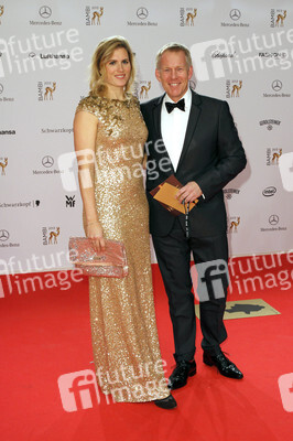 Johannes B. Kerner mit Gattin Britta Becker