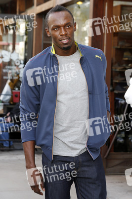 Usain Bolt Autogrammstunde, Santa Monica