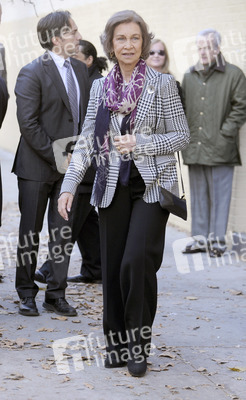 Königin Sophoia besucht die Middle School South Bronx, New York