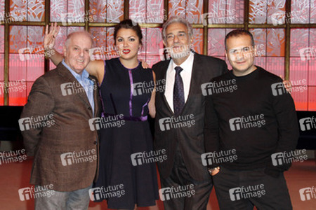 Daniel Barenboim, Anna Netrebko, Placido Domingo, Gaston Rivero