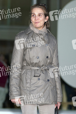 Die spanische Königsfamilie besucht König Juan Carlos im Krankenhaus, Pozuelo de Alarcon,