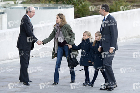 Rafael Spottorno, Letizia von Spanien, Sofia von Spanien, Leonor von Spanien, Felipe von Spanien