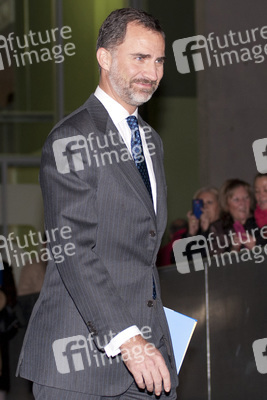 Die spanische Königsfamilie besucht König Juan Carlos im Krankenhaus, Pozuelo de Alarcon,