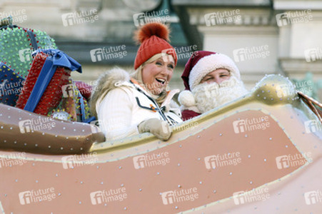 ZDF Dreharbeiten auf dem Weihnachtsmarkt, Hamburg