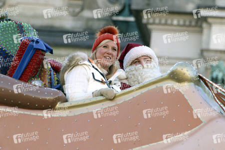 ZDF Dreharbeiten auf dem Weihnachtsmarkt, Hamburg