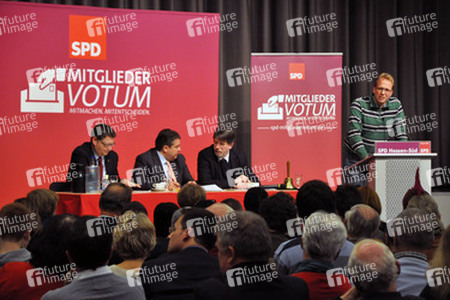 Regionalkonferenz der SPD zum Koalitionsvertrag, Hofheim
