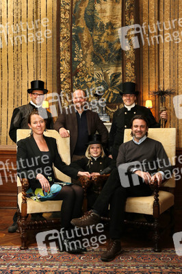 Irene Fleischlin, Moritz Sachs, Mirco Vogelsang und Schornsteinfege
