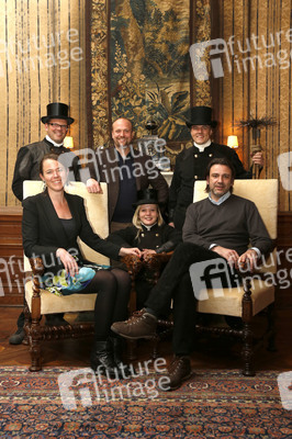 Irene Fleischlin, Moritz Sachs, Mirco Vogelsang und Schornsteinfege