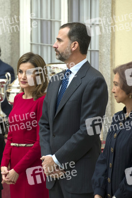 Letizia von Spanien, Felipe von Spanien, Sofia von Spanien
