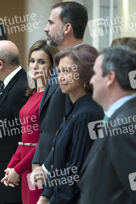 Letizia von Spanien, Felipe von Spanien, Sofia von Spanien