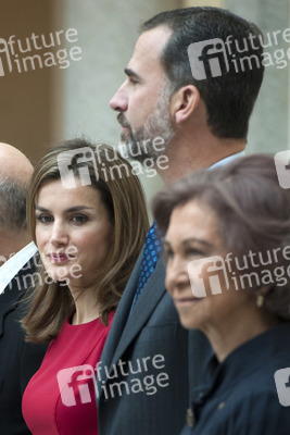 Letizia von Spanien, Felipe von Spanien, Sofia von Spanien