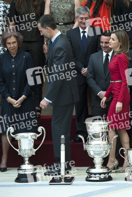 Letizia von Spanien, Felipe von Spanien, Sofia von Spanien