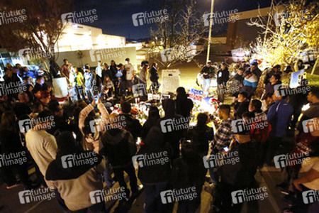 Fans am Unfallort von Paul Walker