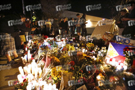 Fans am Unfallort von Paul Walker