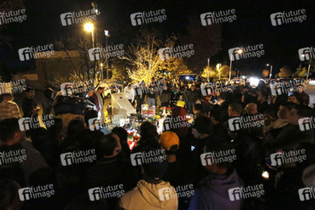 Fans am Unfallort von Paul Walker