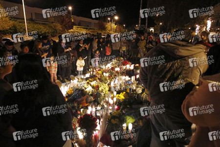 Fans am Unfallort von Paul Walker