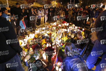 Fans am Unfallort von Paul Walker