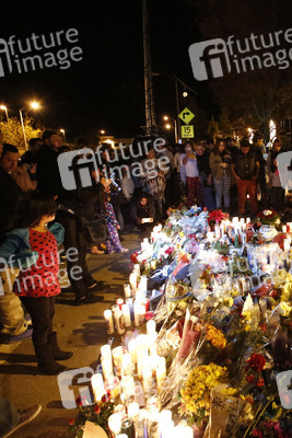 Fans am Unfallort von Paul Walker