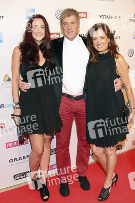 Uli Stein mit Frau Cornelia und Tochter Jennifer