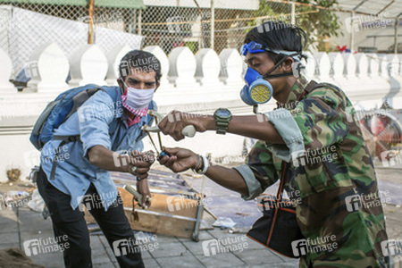 Proteste in Bangkok, Thailand