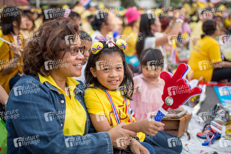 Geburtstagfeier von König Bhumibol Adulyadej, Bangkok