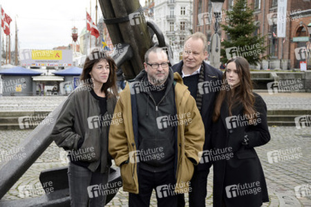 Charlotte Gainsbourg, Lars von Trier, Stellan Skarsgard, Stacy Martin