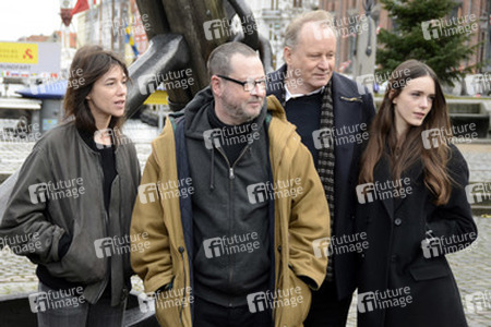Charlotte Gainsbourg, Lars von Trier, Stellan Skarsgard, Stacy Martin
