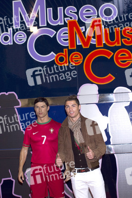 Cristiano Ronaldo enthüllt seine Wachsfigur, Madrid