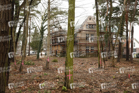 Brand in Bushidos Villa, Kleinmachnow