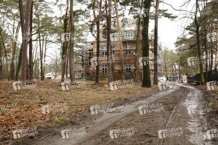 Brand in Bushidos Villa, Kleinmachnow