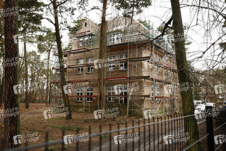 Brand in Bushidos Villa, Kleinmachnow