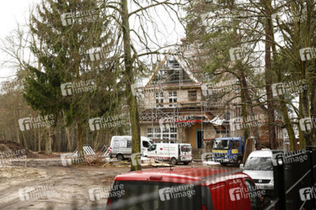 Brand in Bushidos Villa, Kleinmachnow