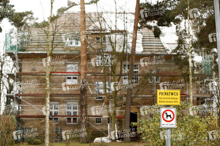Brand in Bushidos Villa, Kleinmachnow