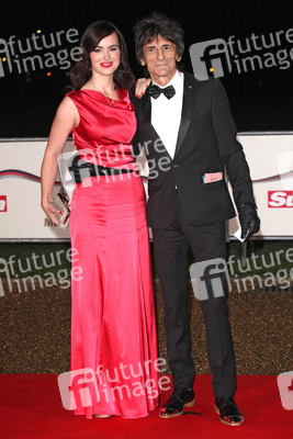 Ronnie Wood mit Gattin Sally Humphries