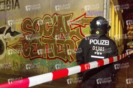 Polizeieinsatz nach Messerattacke, Berlin