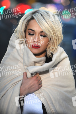 Rita Ora on Set, New York