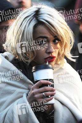 Rita Ora on Set, New York