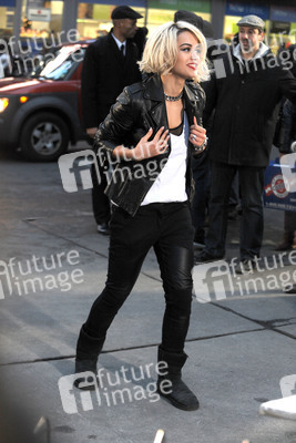 Rita Ora on Set, New York