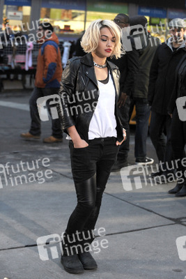 Rita Ora on Set, New York