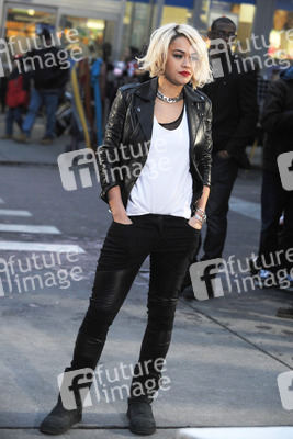 Rita Ora on Set, New York