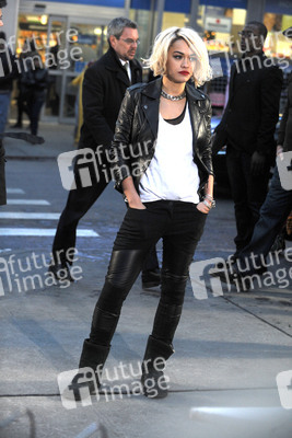 Rita Ora on Set, New York
