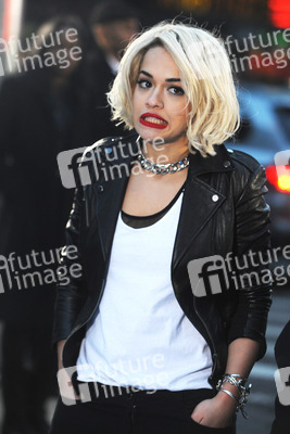 Rita Ora on Set, New York
