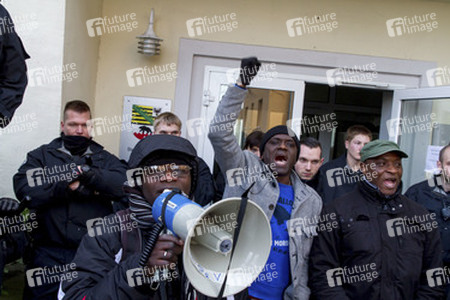 Mahnwache und Demo zum Todestag von Oury Jalloh, Dessau-Roßlau