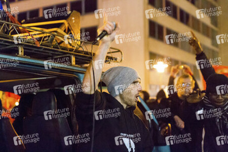 Mahnwache und Demo zum Todestag von Oury Jalloh, Dessau-Roßlau