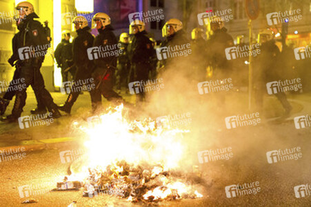 Großdemo für den Erhalt der 'Roten Flora', Hamburg