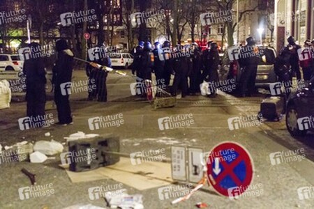 Großdemo für den Erhalt der 'Roten Flora', Hamburg