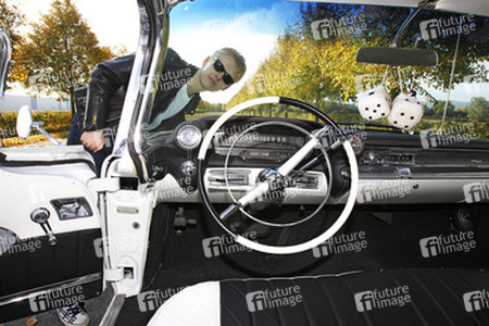 1959 Photo Shooting mit Cadillac Sedan DeVille, Hessisch Oldendorf